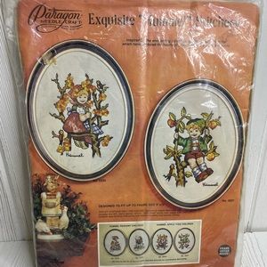 1975 Hummel Needlepoint Kit NEW Unopened Girl # 0234 Paragon 9” x 12”